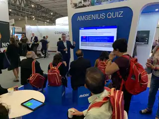 An image taken at the European Society Of Medical Oncology (2019) Barcelona
